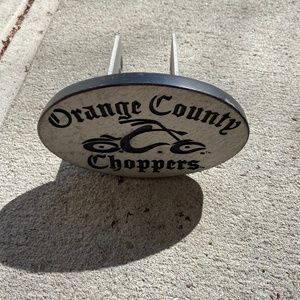 Orange County chopper hitch cover